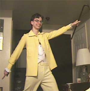 Swingin' @ The Clinic! Ya don't notice that my britches don't match excactly, do ya? ...but the webpage does...